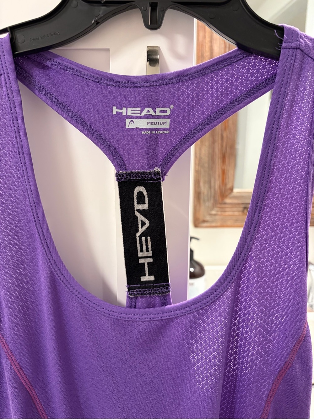 Head Purple Racerback Performance Tank Top - Picture 2 of 3